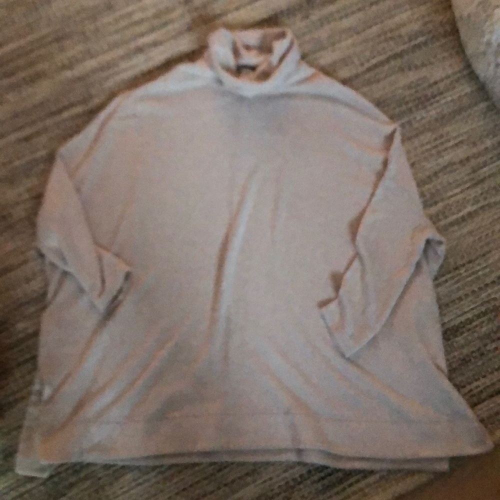 Anthropologie women’s cream poncho